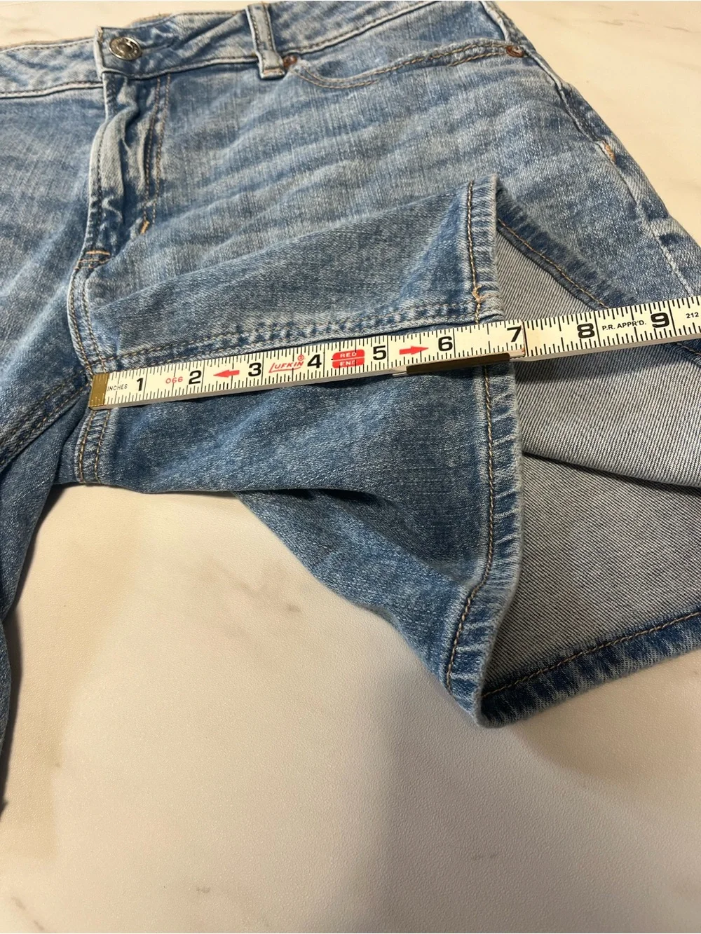American Eagle Low Rise Baggy Denim Short size 2